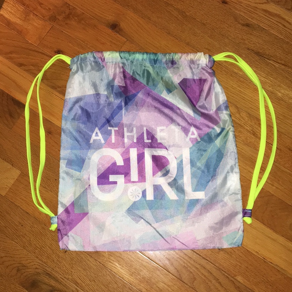 Athlete girl drawstring bag 3 for $15